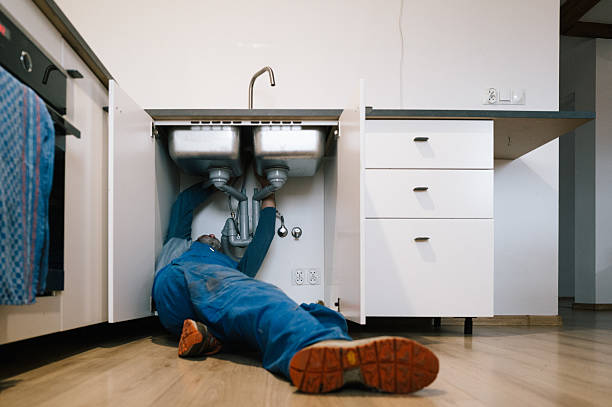Professional Drain Cleaning technician working in Souderton, PA